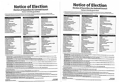 election poster